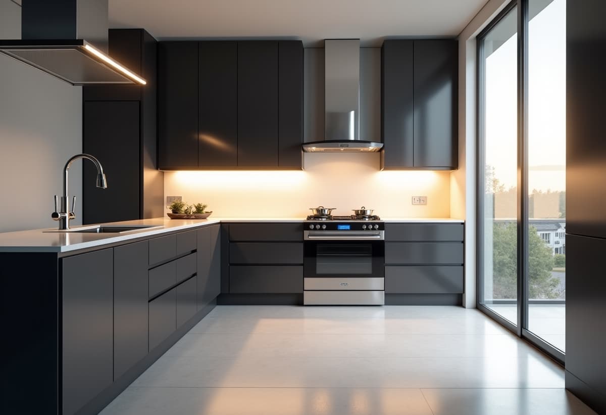 Orangevale appliance technician repairing a built-in oven for a luxury homeowner, showcasing precision and expertise