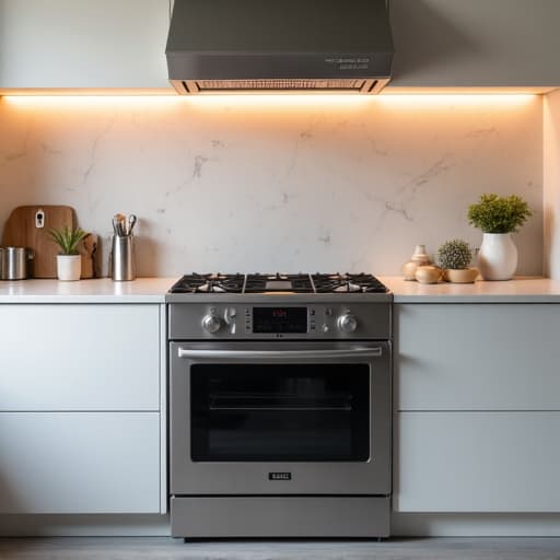 Professional oven repair in a West Sacramento kitchen