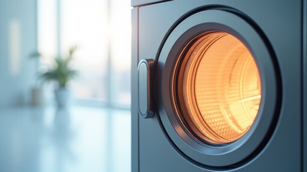 Sacramento technician fixing a noisy dryer