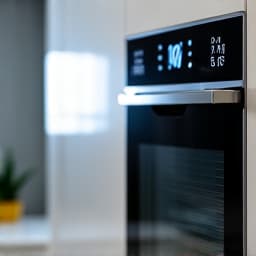 Microwave and wall oven being repaired