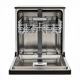 Certified technician inspecting dishwasher controls in a Dixon, CA home. Professional appliance repair service.
