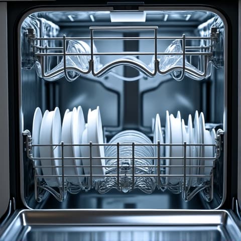 Routine dishwasher maintenance service in Citrus Heights, technician performing preventative checks to extend appliance lifespan and efficiency.