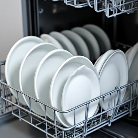 Fair Oaks technician clearing a dishwasher drain line clog. A dedicated technician in Fair Oaks is actively working to clear a stubborn clog from a dishwasher