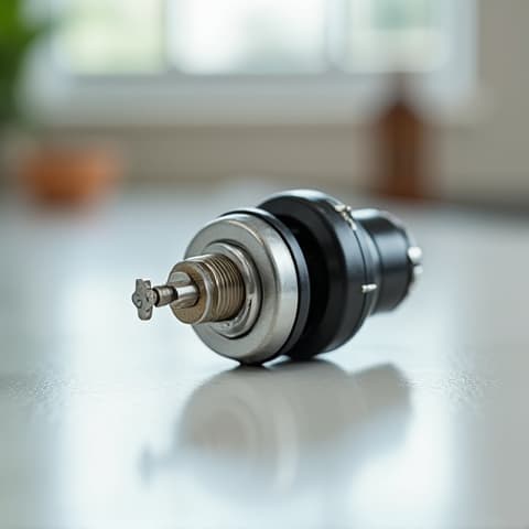 KitchenAid gas range pressure regulator adjustment in Sacramento. Fine-tuning a KitchenAid gas range