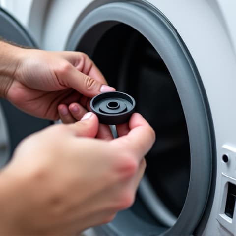 Maytag washer agitator repair near Orangevale Ave, Folsom. Repairing the agitator of a Maytag washer, demonstrating expertise in various washer types