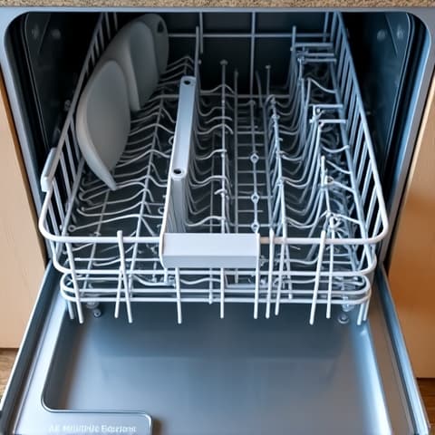 Dishwasher Drain Unclogging in Folsom, CA. Resolution of a clogged dishwasher drain, showcasing the clean outcome and reliable service with a 3-year warranty.