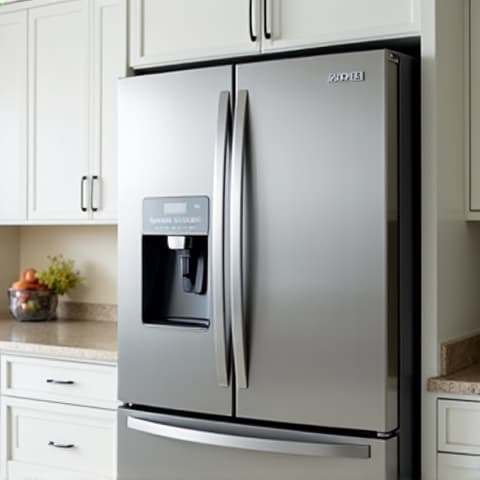 Washer repair service in Sacramento. A technician is actively working on the internal components of a washing machine to fix a malfunction.