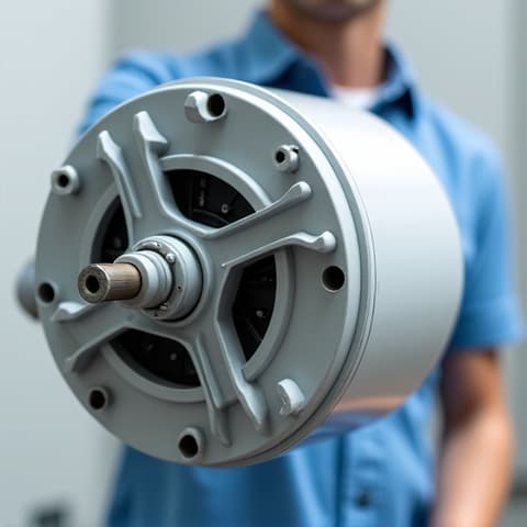 Expert replacing the motor of a dryer in Rancho Cordova, ensuring long-term reliability and quiet operation for the appliance.