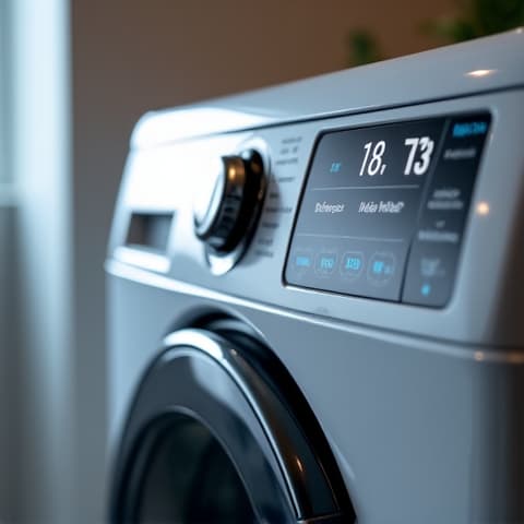 Close-up of a technician diagnosing a Samsung dryer issue in a Rancho Cordova residence, offering same-day service.