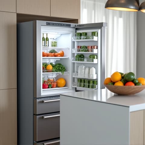 Viking Refrigerator Maintenance in Carmichael Home. A comprehensive maintenance check on a Viking refrigerator to prevent future issues, providing peace of mind to homeowners in Carmichael.