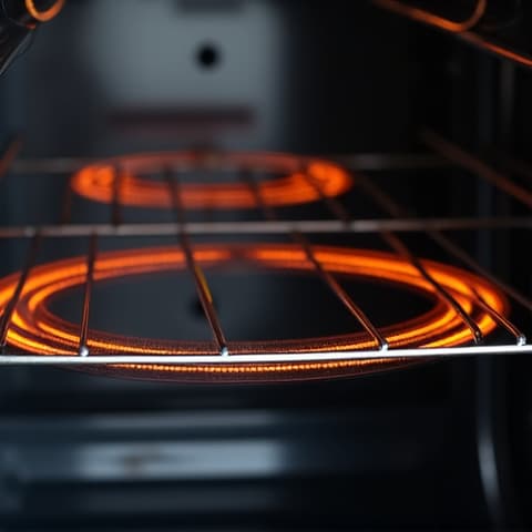 Warming drawer repair in Roseville, California. Appliance repair specialist fixing a luxury warming drawer, ensuring it maintains correct temperatures.
