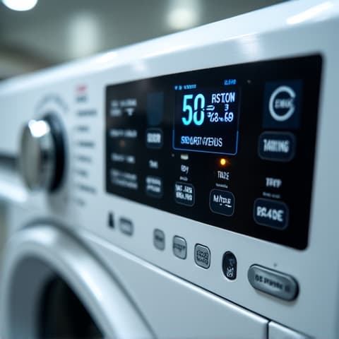 Orangevale washer repair technician working on an LG digital control board. Our expertise ensures precise diagnostics and repairs, reflecting our commitment to quality service for LG washing machines.
