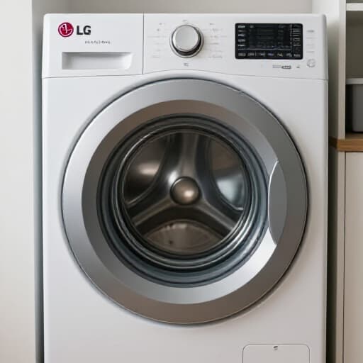 Dixon dryer repair technician performing diagnosis. Professional appliance repair technician diagnosing a faulty dryer in a residential laundry room in Dixon, CA.