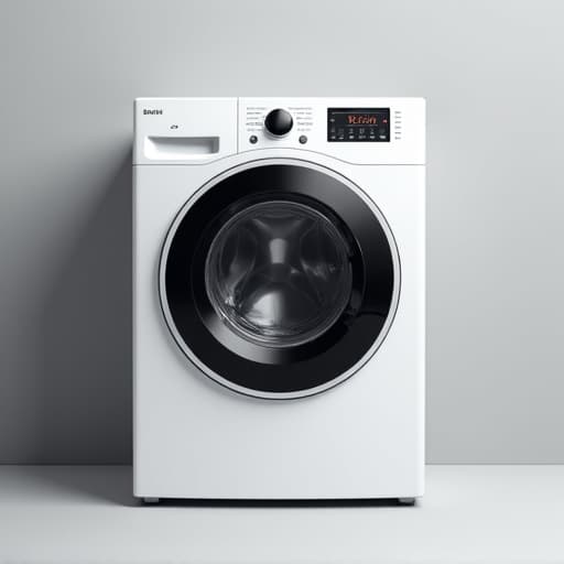 Modern Folsom laundry room with a repaired washer and dryer setup