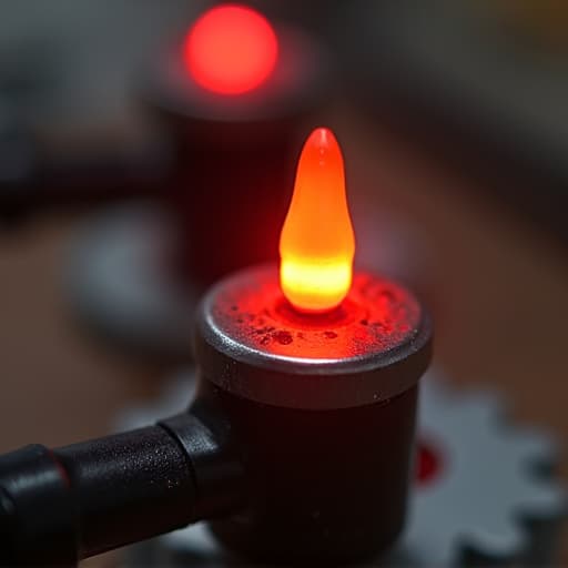 Orangevale gas dryer repair technician inspecting an igniter for a gas dryer