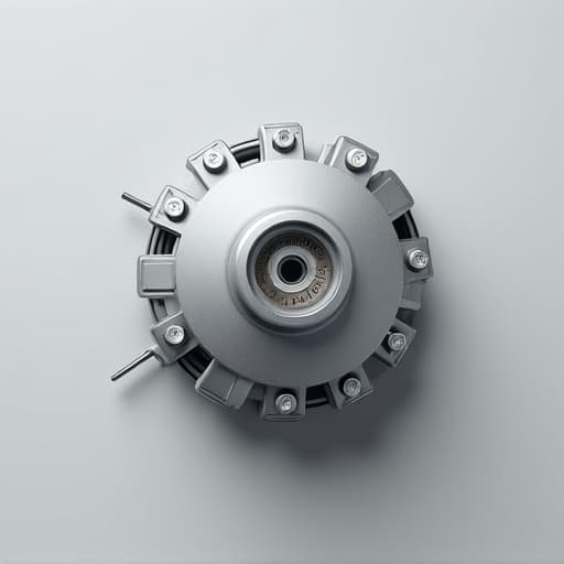 Appliance repairman installing new parts