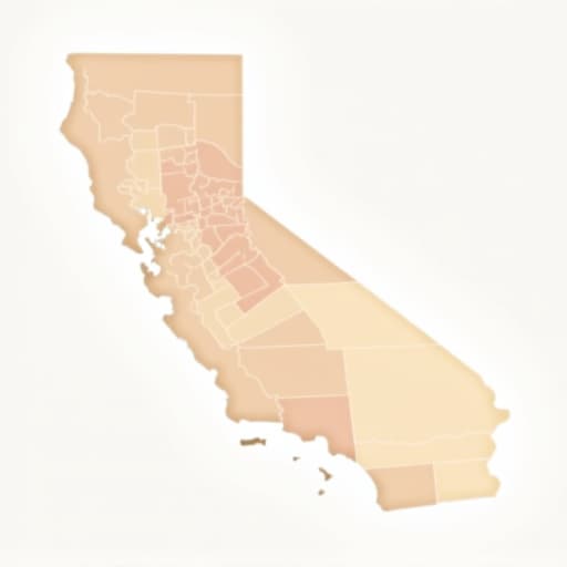 Map highlighting appliance repair service areas for Sacramento, West Sacramento, Carmichael, and Roseville