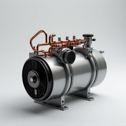 Viking refrigerator repair technician working on a dual compressor system in Sacramento