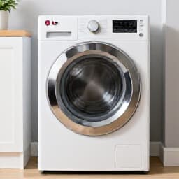 Dixon emergency dryer repair technician fixing appliance. A professional appliance repair technician working diligently on a dryer in a home in Dixon, CA, highlighting urgent and reliable service.