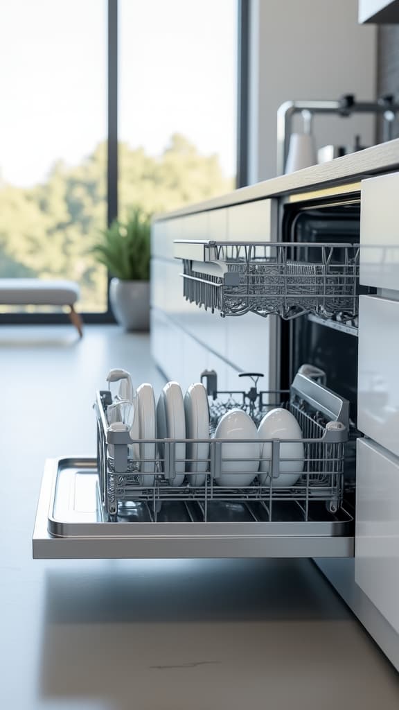 technician fixing dishwasher in Natomas home