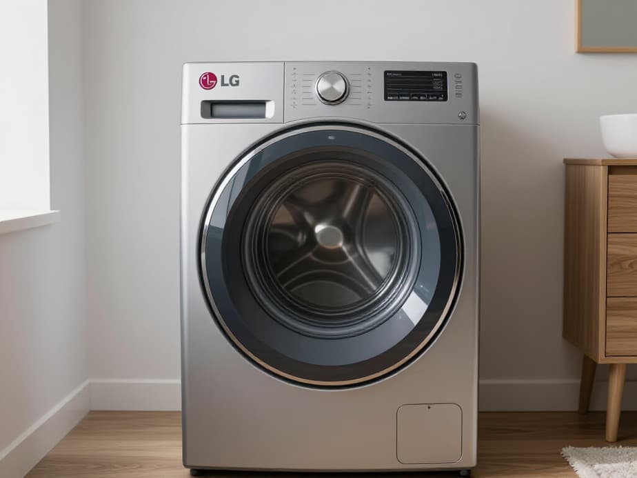 Skilled technician efficiently repairing an LG dryer in a modern home in Dixon, CA. Fast and reliable appliance service, emergency dryer fix, luxury appliance repair
