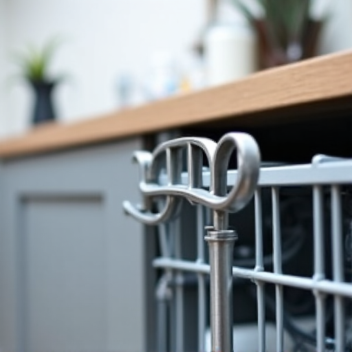 Dishwasher heating element replacement in a Citrus Heights home, technician using genuine parts for lasting repair and sparkling dishes.