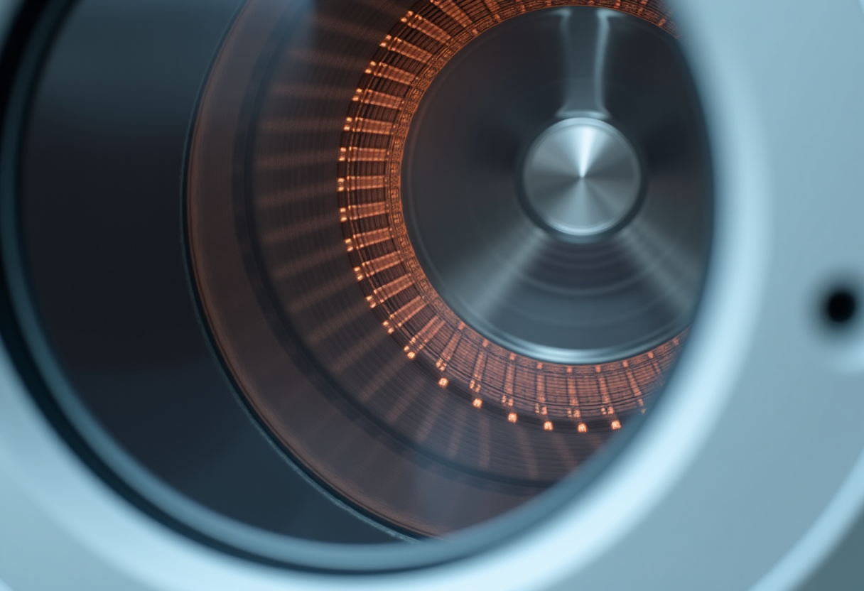 technician inspecting dryer heating elements