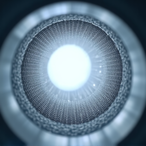 After professional dryer vent cleaning, a perfectly clear and spotless dryer vent interior is visible, showcasing improved airflow and restored efficiency. This image demonstrates the optimal state of a well-maintained dryer system, crucial for preventing fires and reducing energy consumption.