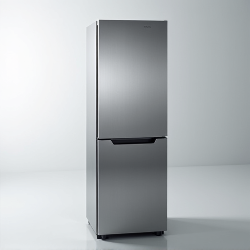 Elk Grove refrigerator repair technician performing diagnostics on a modern fridge