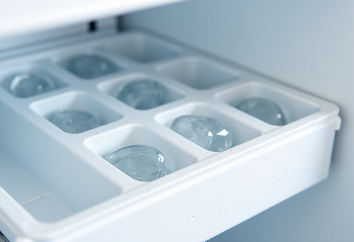 Broken ice maker due to Central Valley hard water