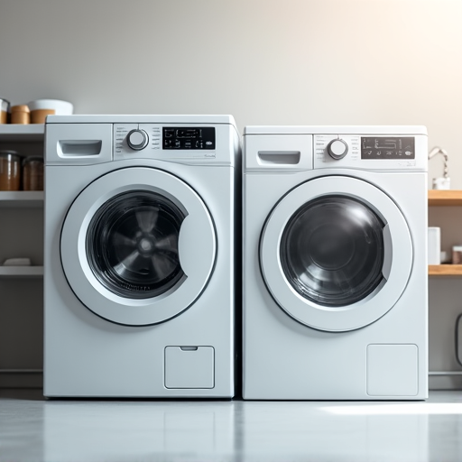 Orangevale laundry room with a technician repairing a dryer. A professional is providing on-site dryer repair service, ensuring family comfort and convenience in an Orangevale laundry room.