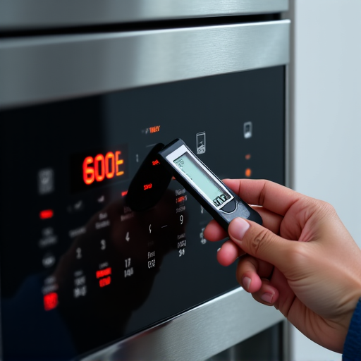 Oven calibration service in West Sacramento. Precision technician calibrating an oven for accurate temperature control.