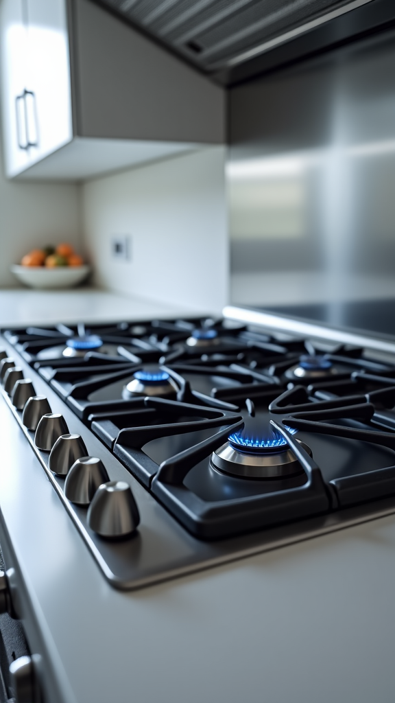 Expert technician repairing a high-end oven in a modern kitchen in Folsom, CA