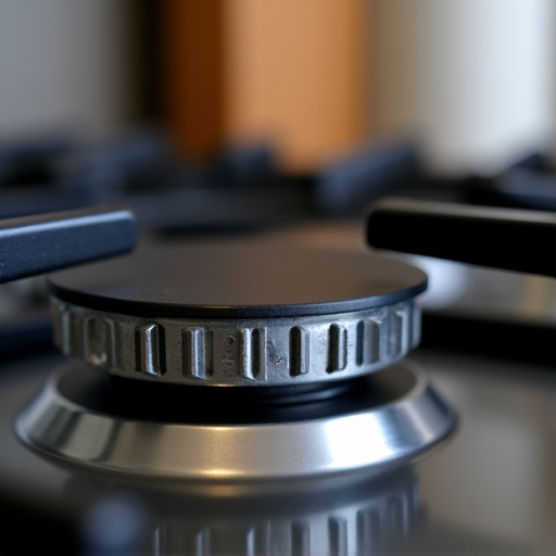 In-progress shot of a Viking igniter replacement by a skilled appliance repair technician in Carmichael. Showing meticulous work on gas oven components.