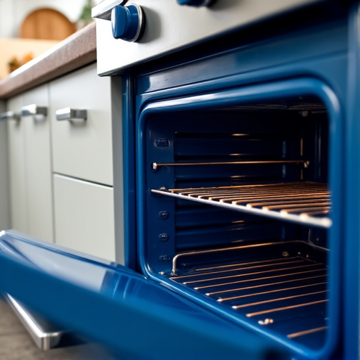 Technician testing a repaired Viking oven in Carmichael. Precision diagnostics ensure luxury appliance performance.