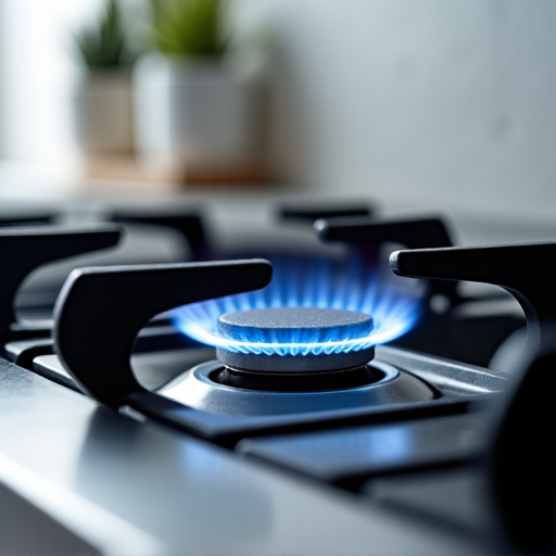 Repairing a burner on a Viking gas stove in Carmichael. Expert hands fixing a common cooking appliance issue.