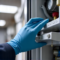 Commercial refrigerator repair in a restaurant kitchen in Rancho Cordova