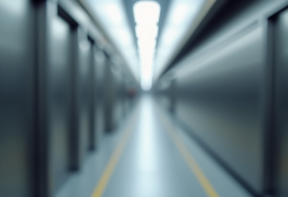 technician repairing water heater in a service area