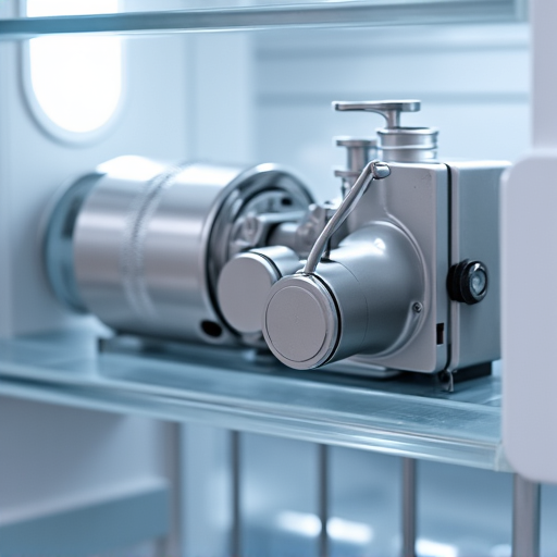 LG Linear Compressor Replacement in Carmichael. Expert refrigerator sealed system repair, showing a technician replacing an LG linear compressor in a modern kitchen setting.