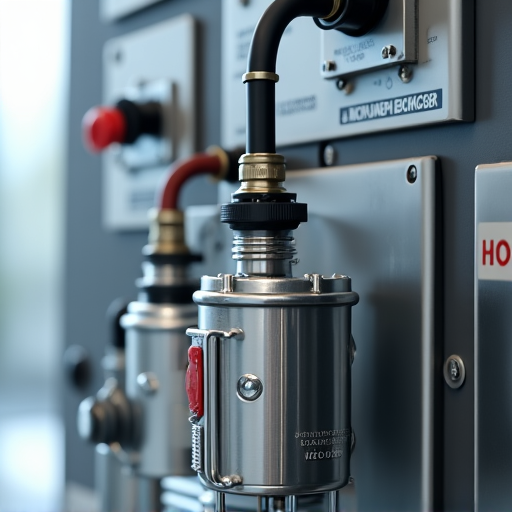 Technician working on refrigerator sealed system