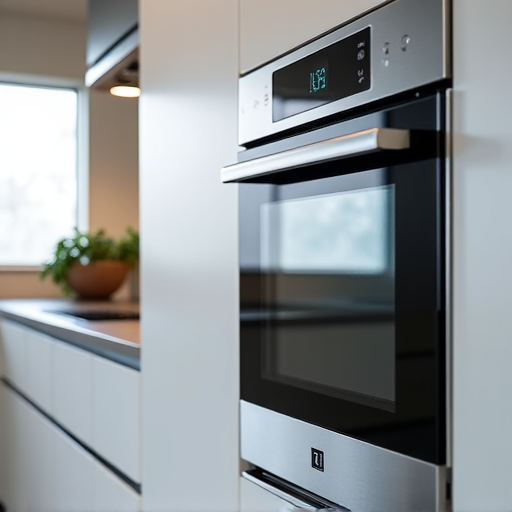 Miele Steam Oven Service in Roseville. Providing expert service for a Miele steam oven in a sophisticated Roseville modern home.