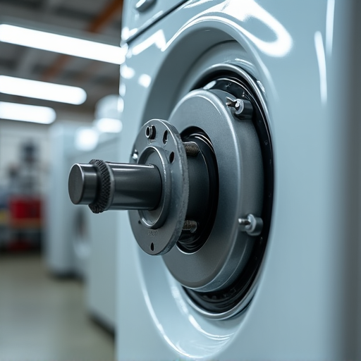Roseville washer repair technician examining drum bearings for noise issues. Investigating the drum bearings of a washing machine to diagnose and fix excessive noise, ensuring quiet operation near Woodcreek Golf Club.