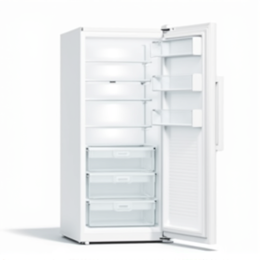 technician working on an emergency refrigerator repair