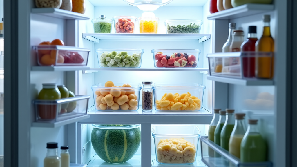 sacramento refrigerator repair technician performing diagnostic service on appliance. Expert technician with tools and protective gear, ensuring professional service. Speedy repair by qualified professionals.