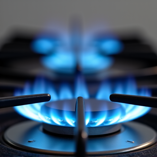 Stove burner repair diagnostics in Sacramento. Technician performing diagnostics on a gas stove burner to identify the cause of ignition failure, ensuring proper sealed burner calibration.
