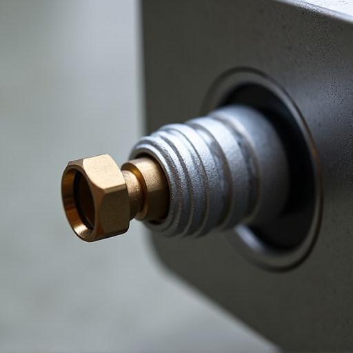 Stove oven thermocouple repair in Rancho Cordova. Technician replacing a faulty thermocouple in a gas oven, vital for temperature control and flame detection.