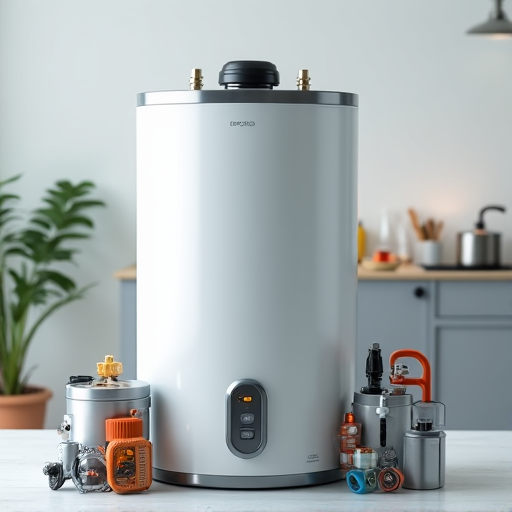 Troubleshooting Water Heater Leak in West Sacramento. A technician examining a water heater to identify the source of a leak, showcasing our diagnostic expertise and attention to detail.