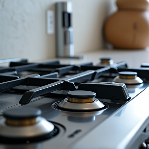 Viking range burner repair in Citrus Heights, demonstrating service quality near San Juan Avenue.