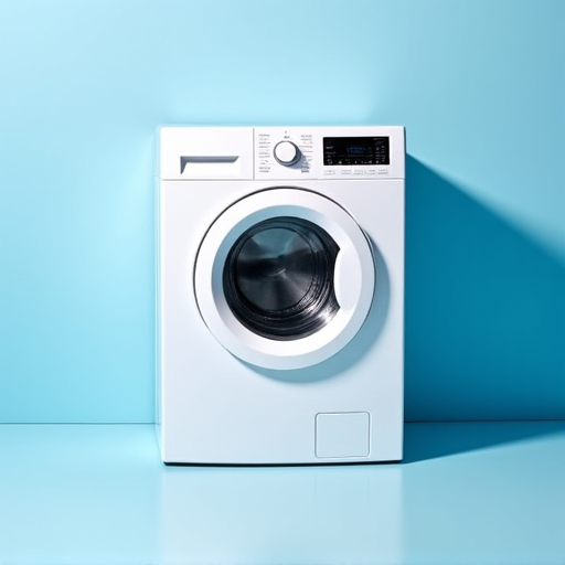 Washer repair technician diagnosing a front-load washing machine in Rancho Cordova