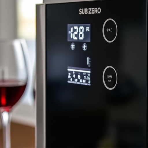 Sub-Zero wine cooler evaporator coil cleaning. Thorough cleaning of evaporator coils in a Sub-Zero wine cooler, crucial for efficiency and longevity for a Sacramento homeowner.